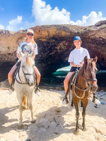 aruba horse tours wariruri