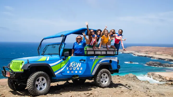 Natural Pool, Caves & Baby Beach Jeep Adventure