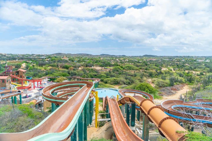 Aruba Water Park Entrance Splash, Play, and Explore